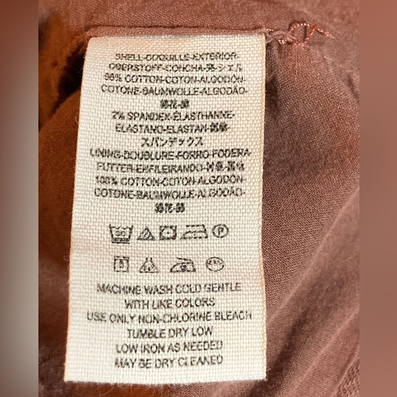 Free People Paint Splatter Jacquard Utility Jacket Rust Distressed M $186 - Picture 15 of 15